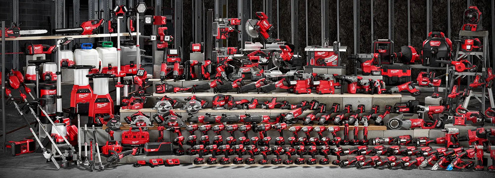 Milwaukee tools bei Bruno Heinen, Bütgenbach, Belgien